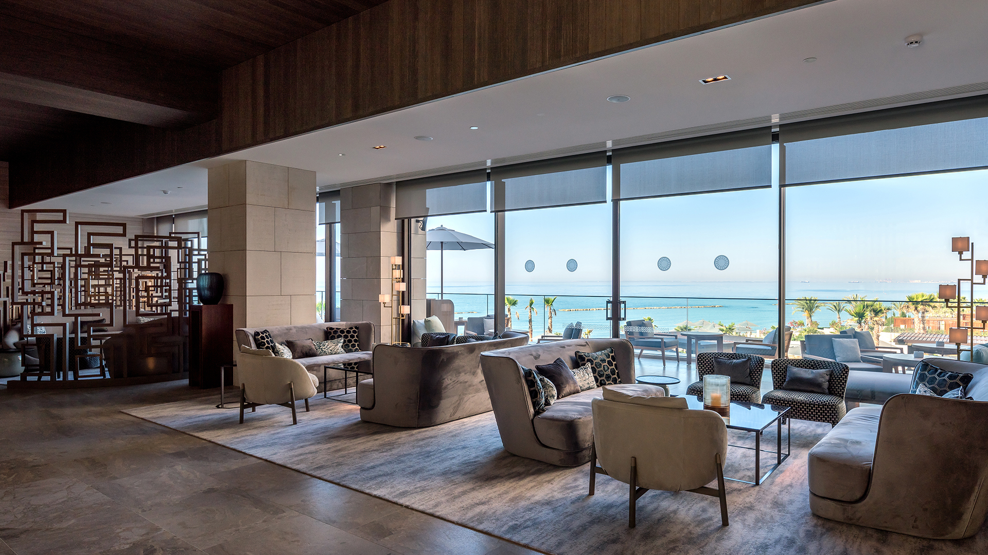 Europe, Cyprus, Amara, The Lobby Bar Lounge Area