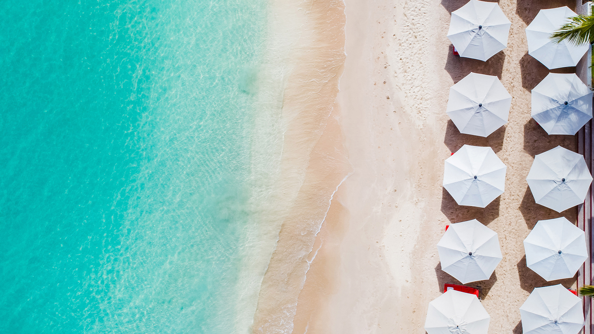 Caribbean, St Barths, St Barths & Antigua, Aerial View
