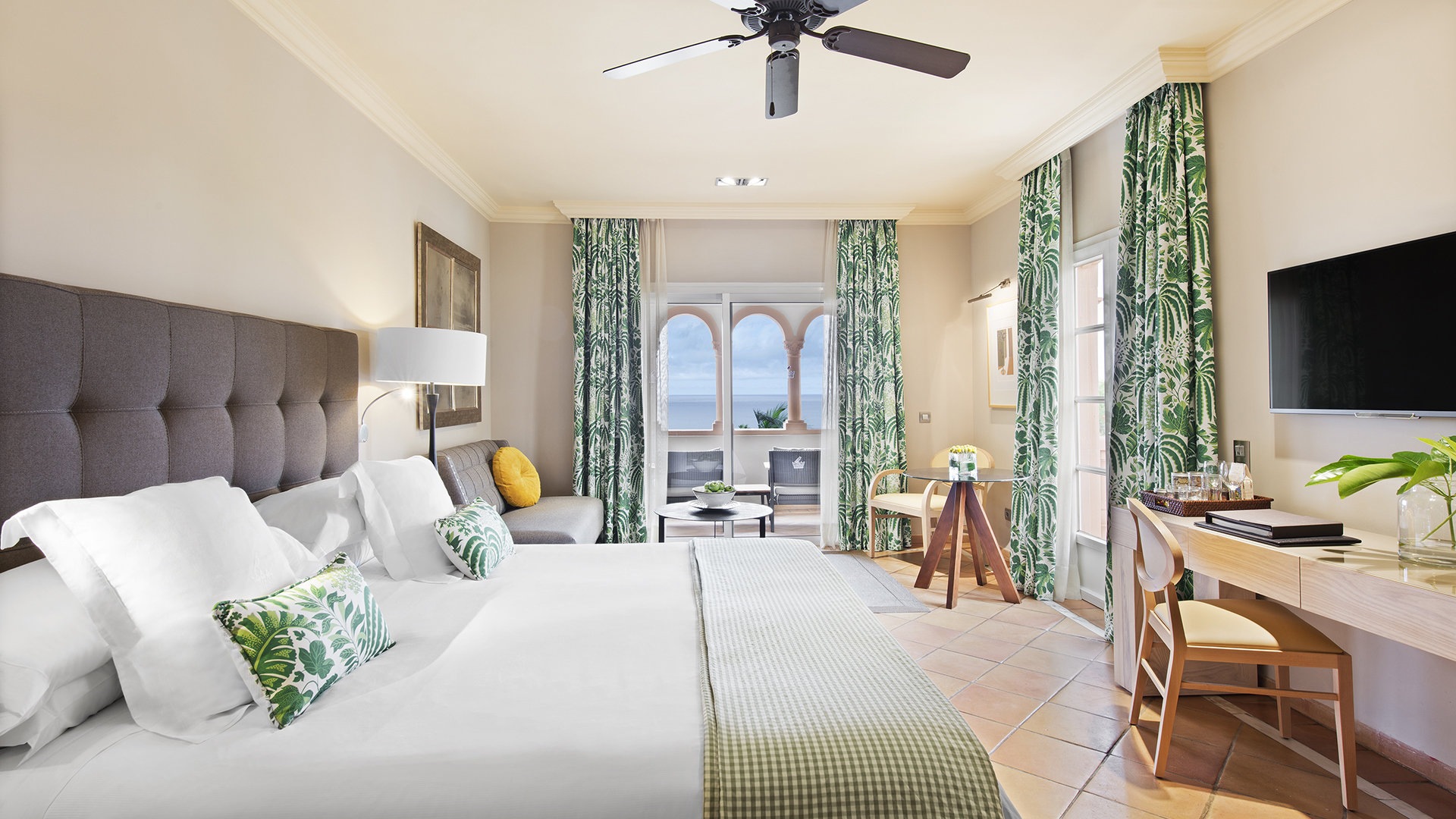 Europe, Spain, Tenerife, Bahia del Duque, Double Room Sea View