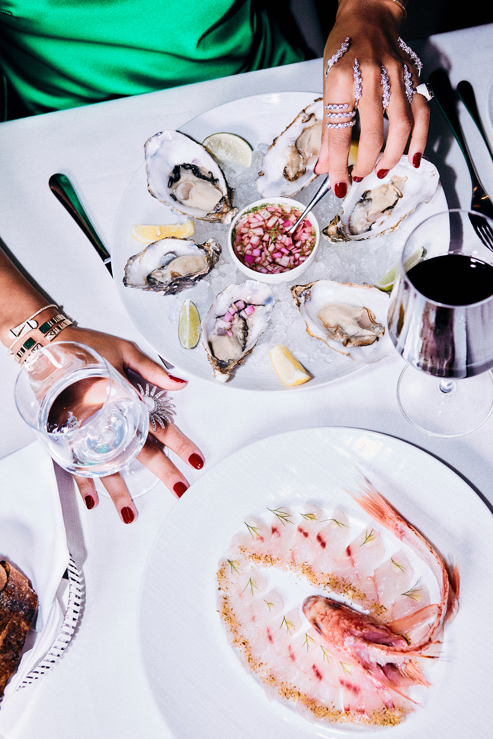 Indian Ocean & Arabia, Dubai, Atlantis The Royal, Estiatorio milos by Costas Spiliadis food