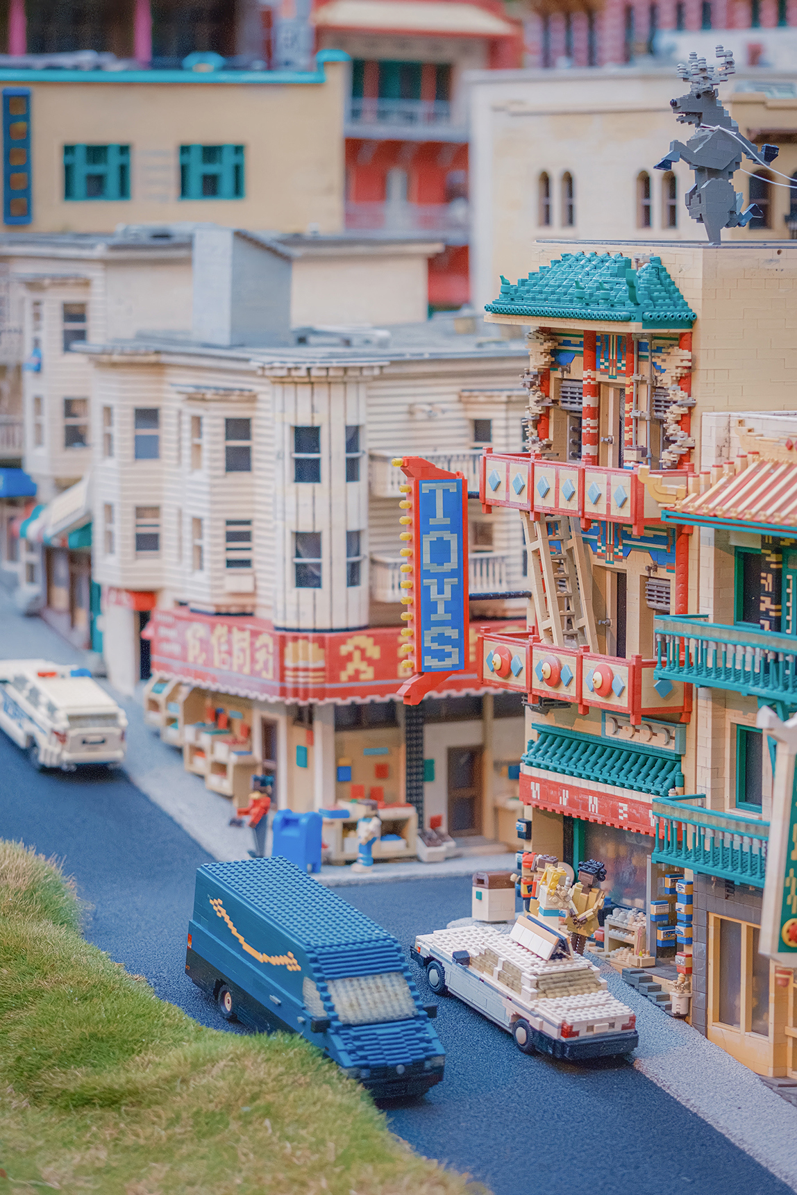 Lego replica of California at Legoland Laguna Beach