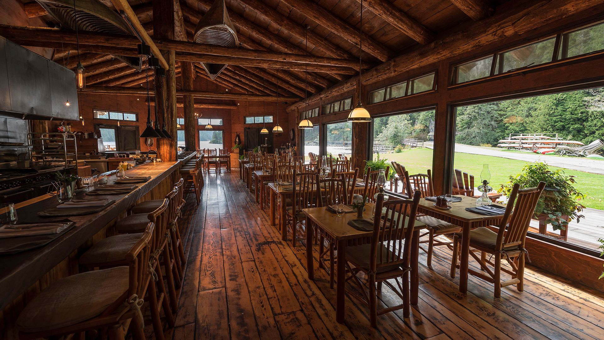 North america & canada, Canada, Clayoquot Wilderness Lodge, Restaurant