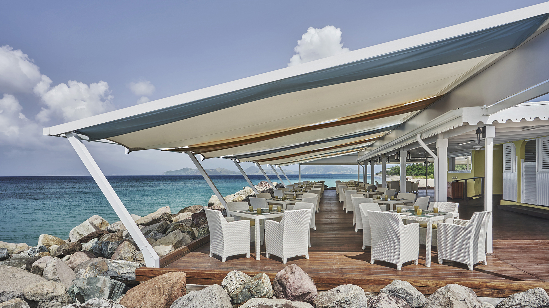 Luxury Caribbean Holidays, Nevis, Four Seasons Resort Nevis, Mango Restaurant