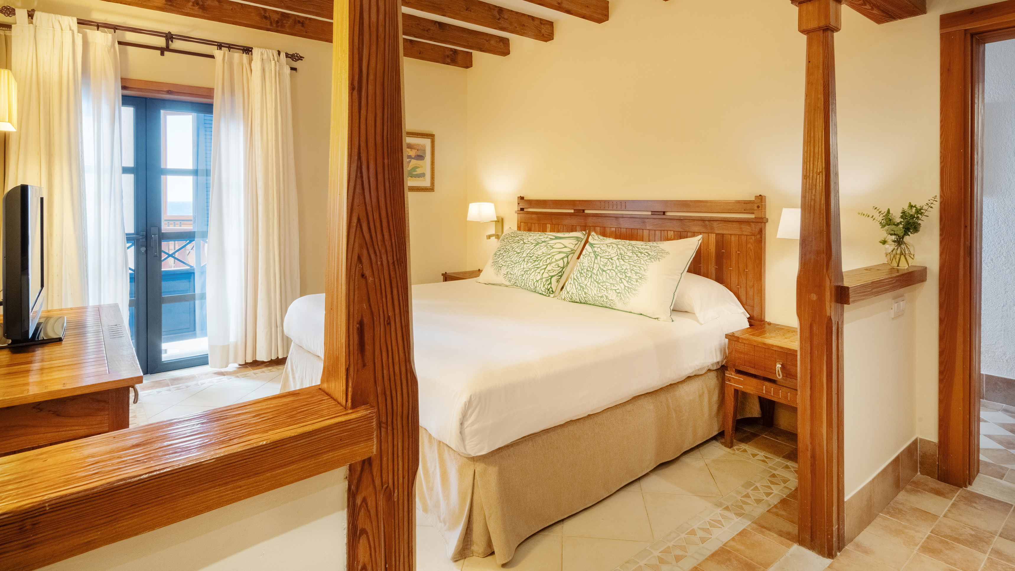 Europe, Spain, Lanzarote, Princesa Yaiza Suite Hotel Resort, Sea View Suite