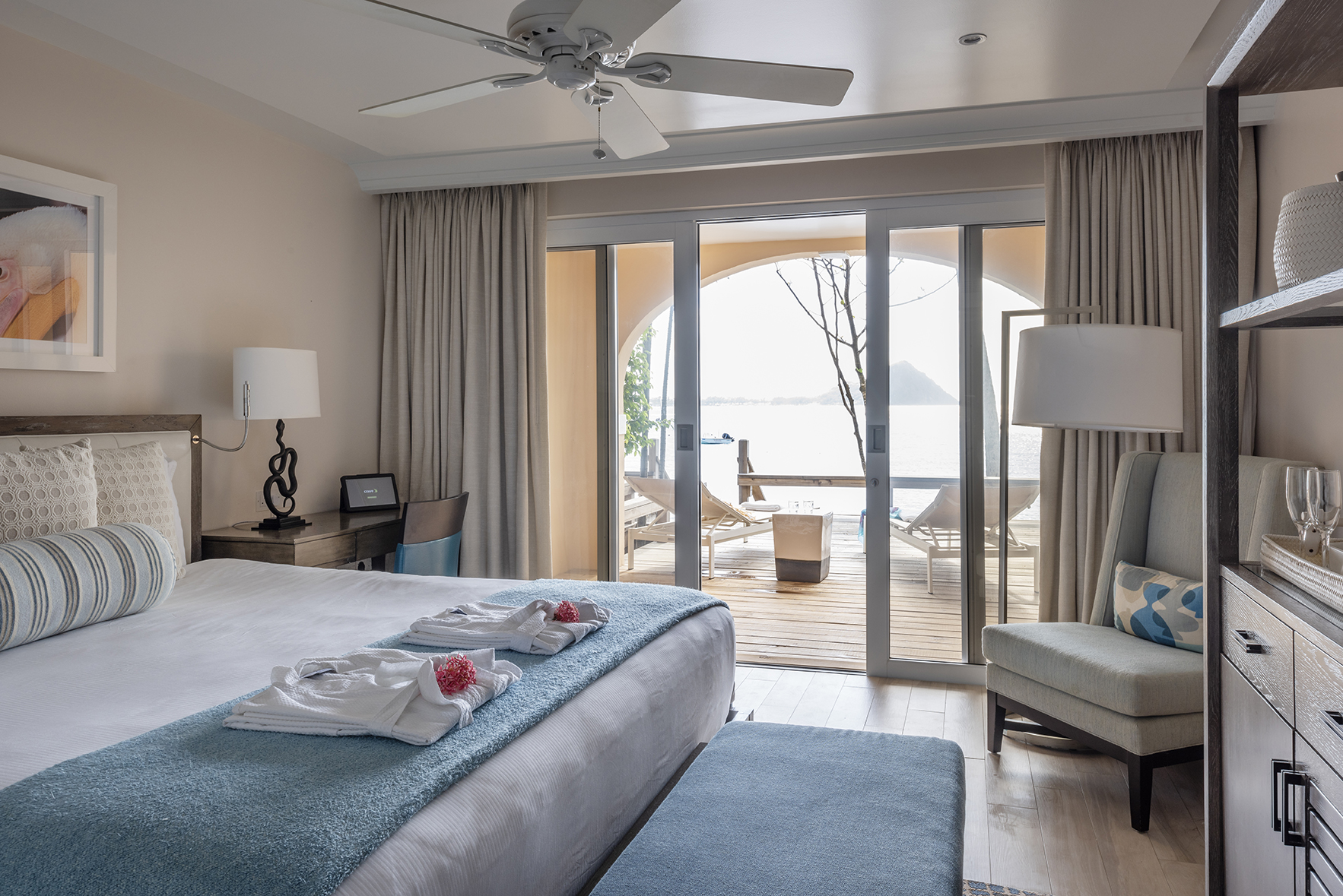 Caribbean, St. Lucia, BodyHopliday ocean front villa 