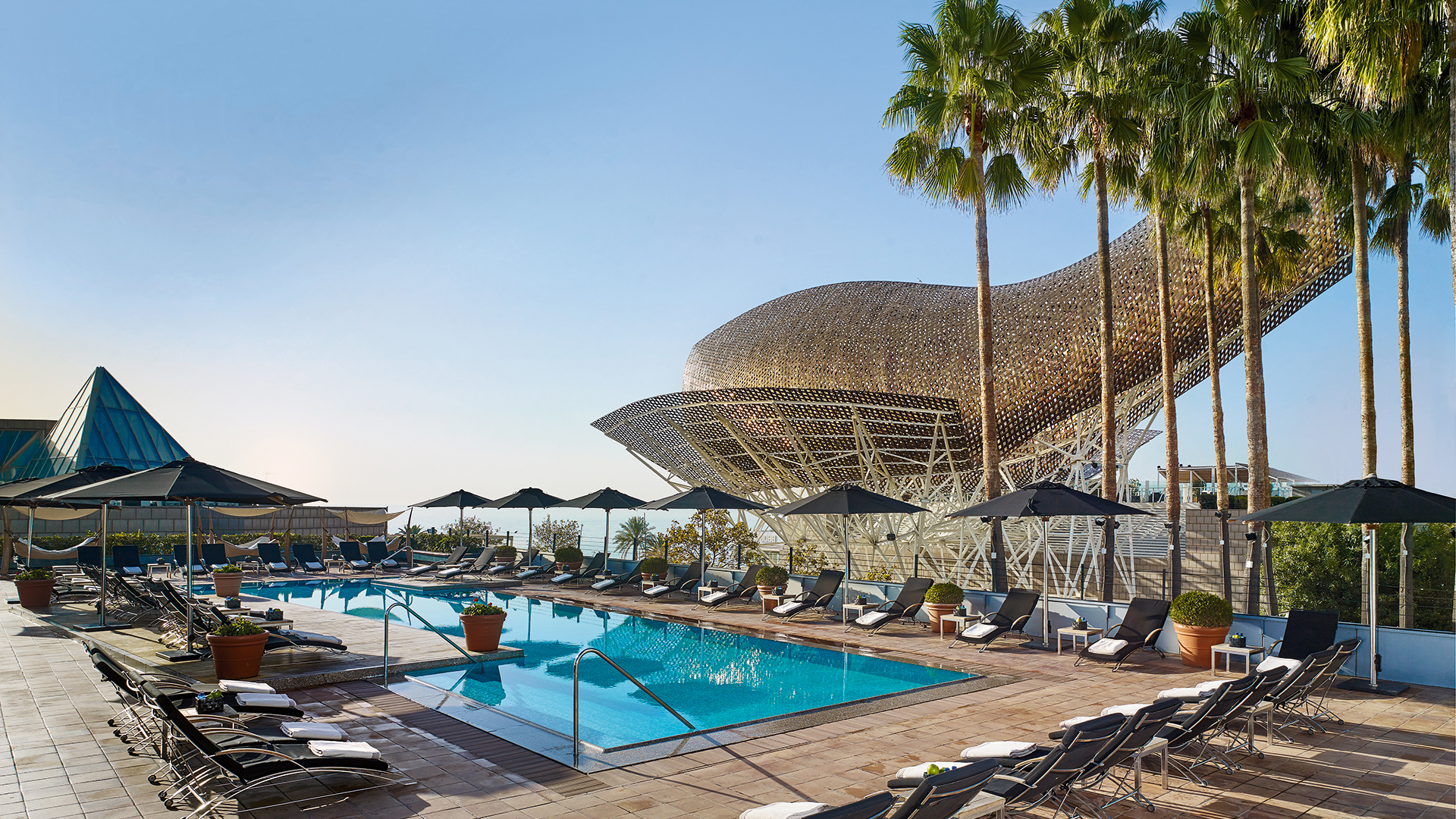 Hotel Arts Barcelona, Spain, swimming pool