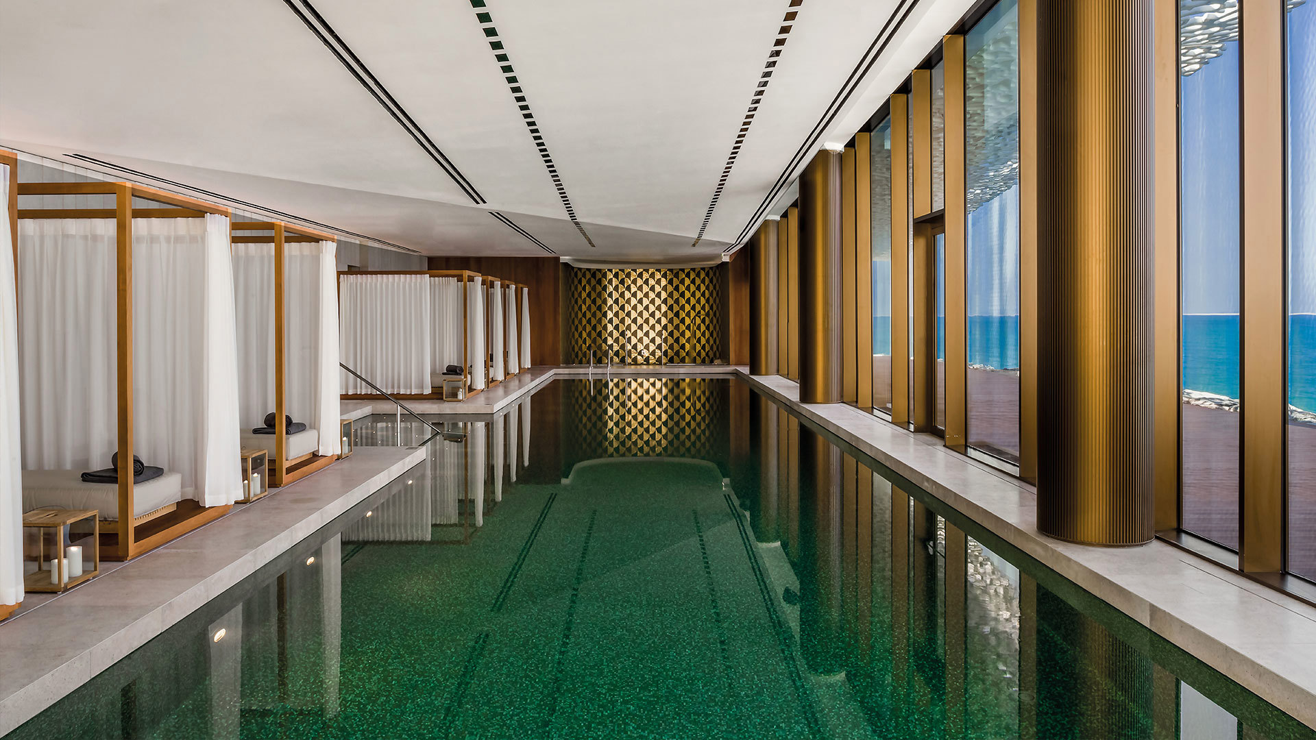 Arabia, Dubai, Bvlgari Resort Dubai, Spa pool