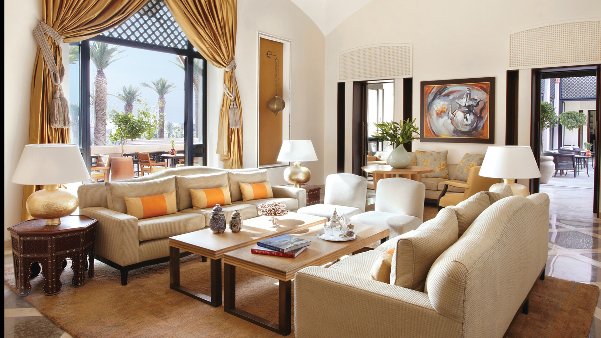 Europe, Luxury Morocco Holidays, Four Seasons Marrakech, Inara Afternoon Tea