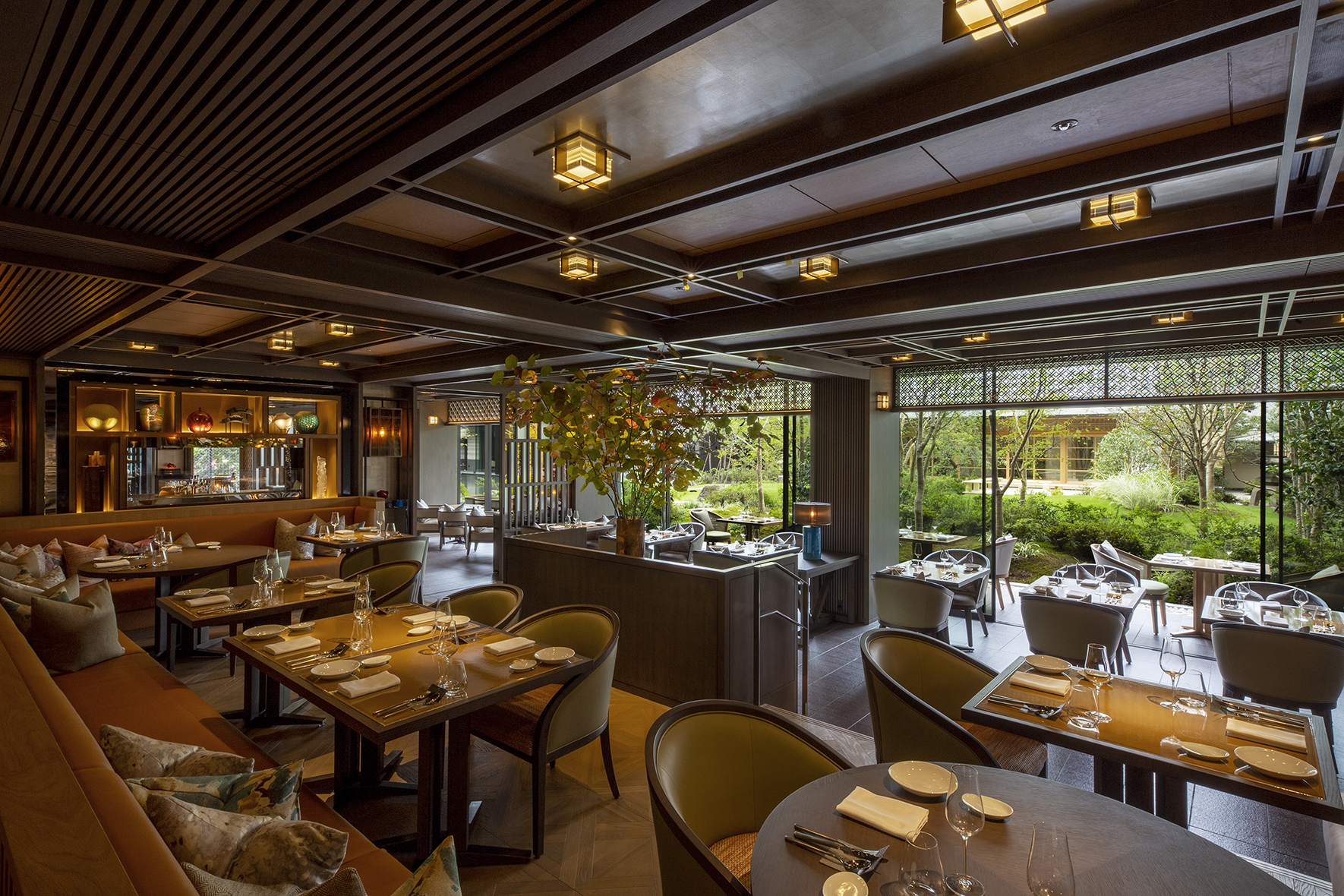 Asia, Japan, Kyoto, The Mitsui Kyoto, Forni restaurant