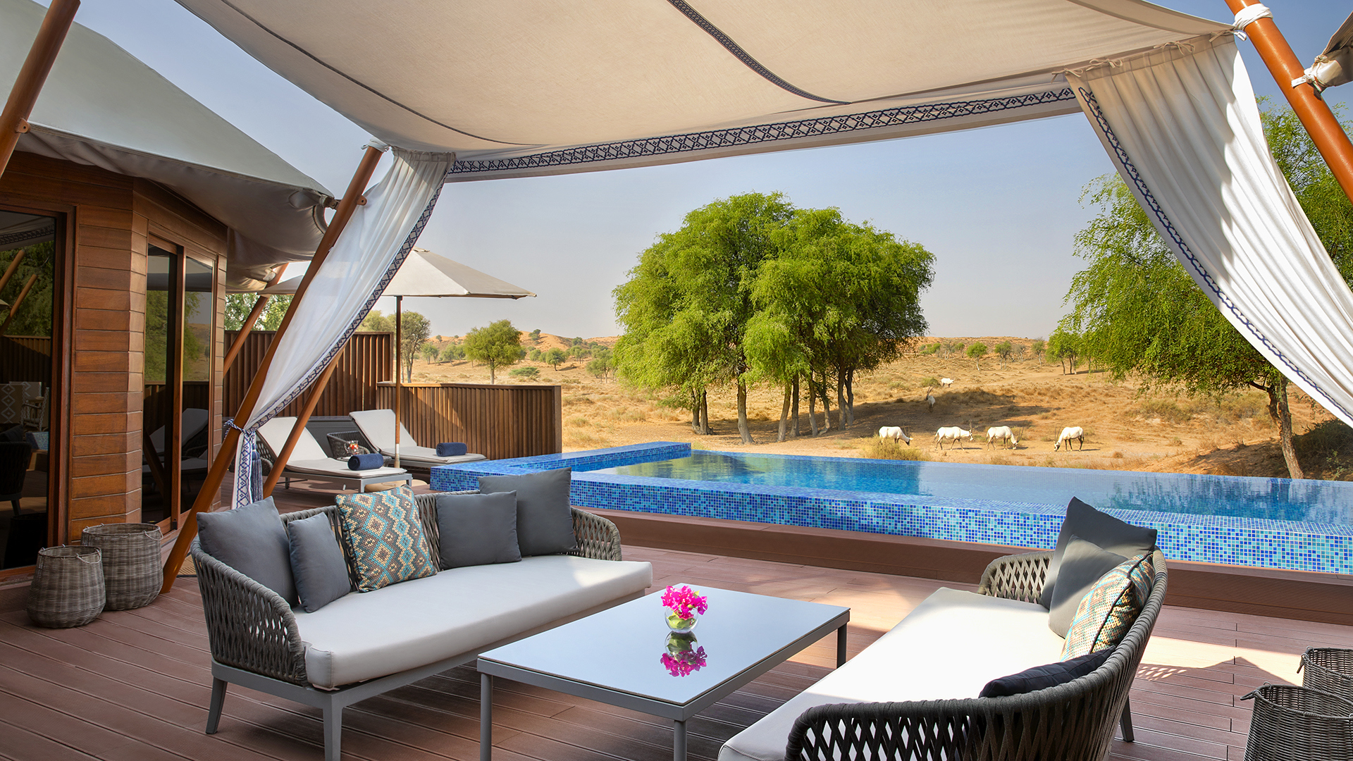 Indian Ocean, Arab Emirates, Dubai, The Ritz-Carlton, Ras Al Khaimah, Al Wadi Desert, Al Sarab Desert View Villa