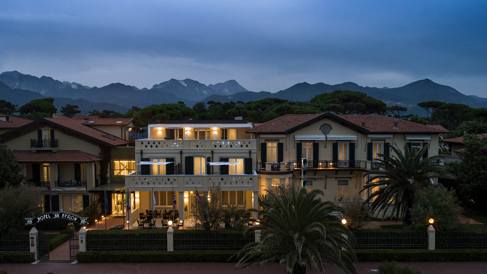 Europe, Italy, Tuscany, Hotel Byron, Exterior