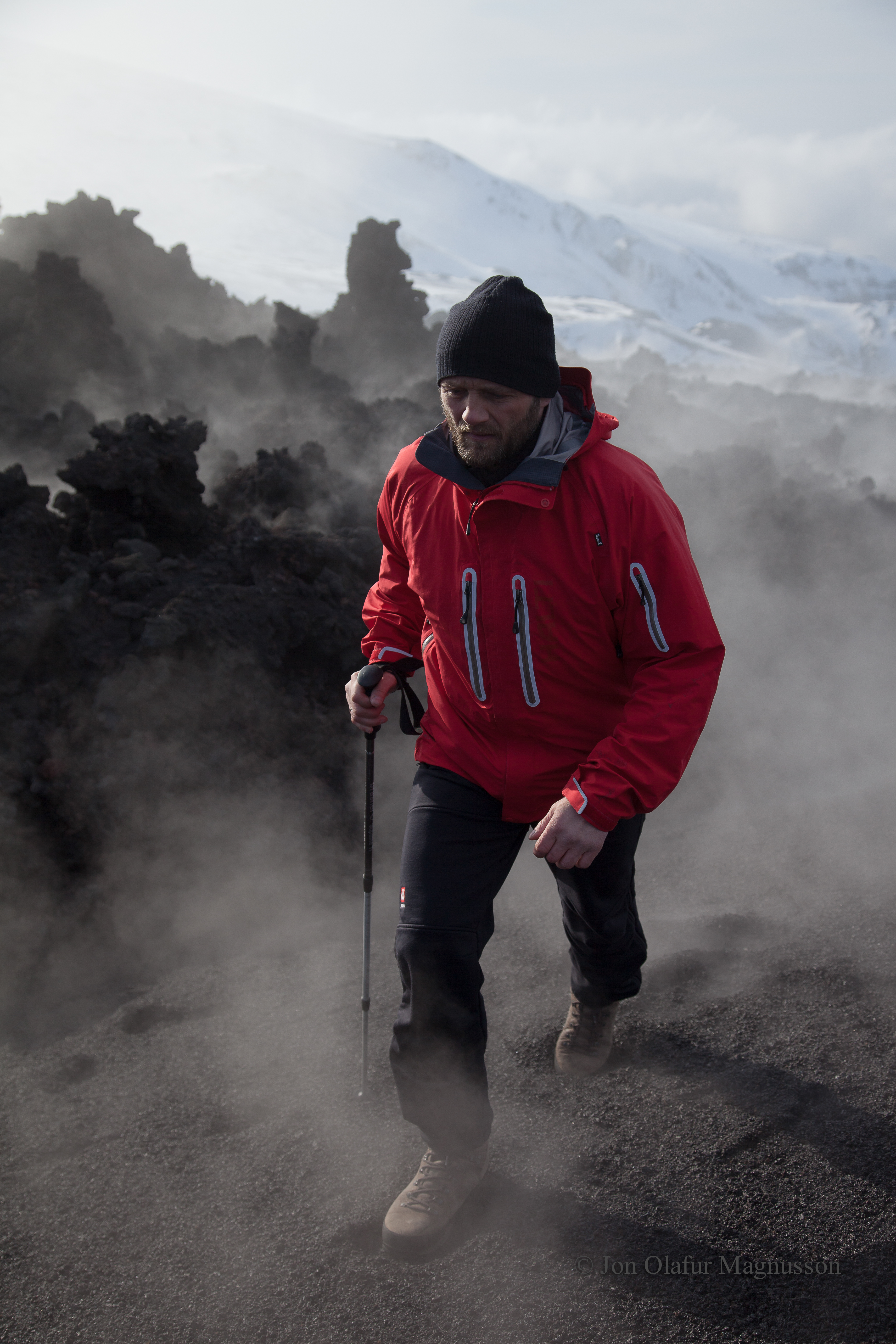 Jón Ólafur Magnússon hiking