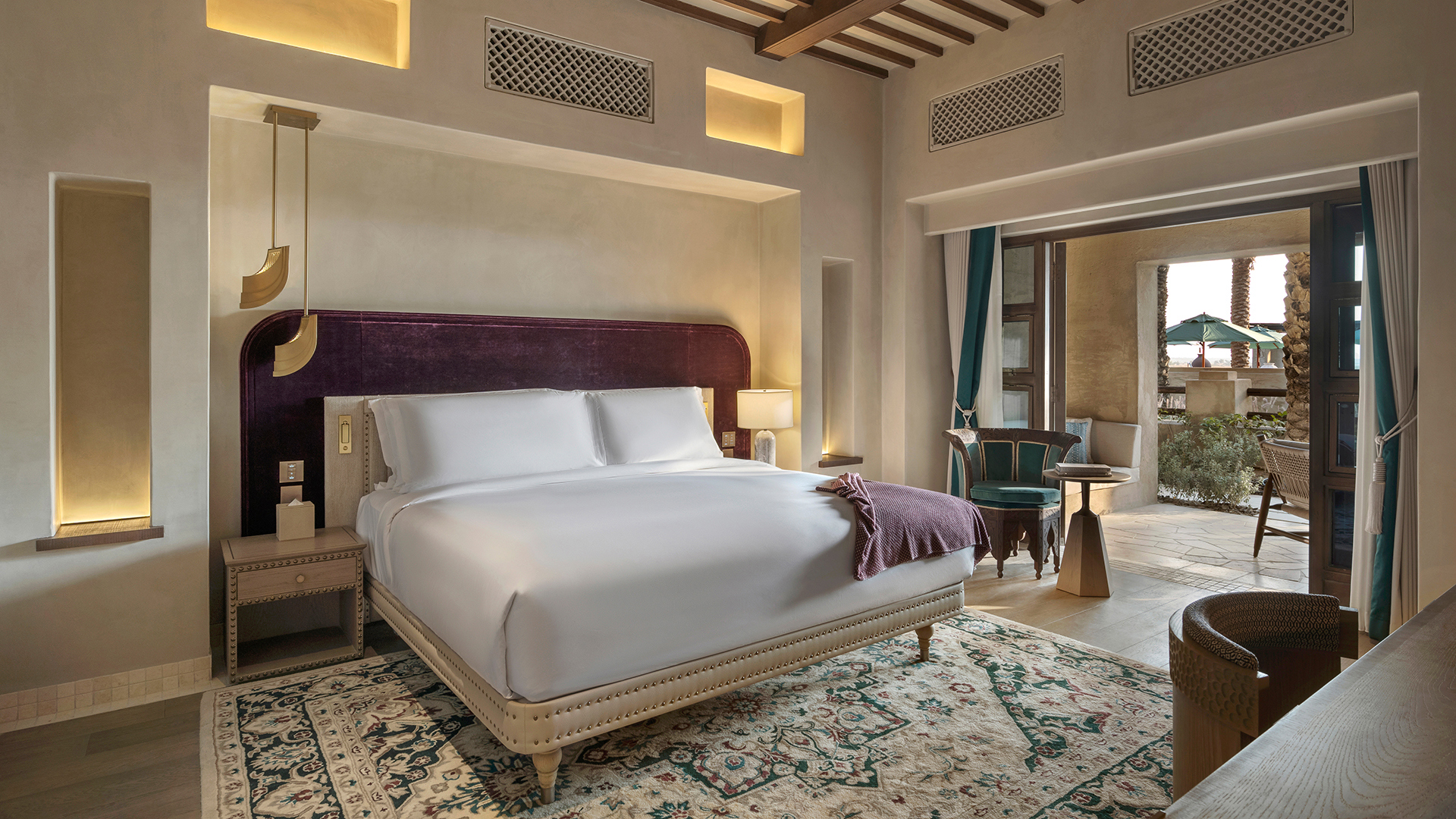 Middle East, Dubai, Bab Al Shams, Deluxe Suite