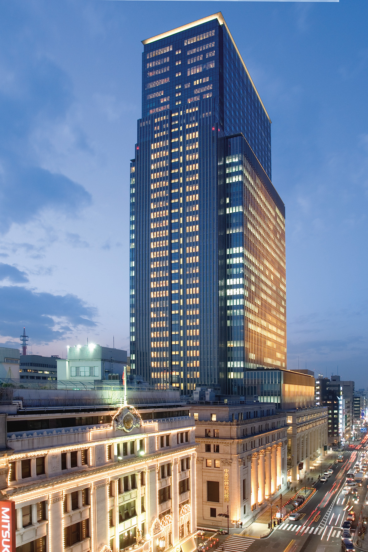 Asia, Japan, Tokyo, Mandarin Oriental Tokyo, Hotel Exterior