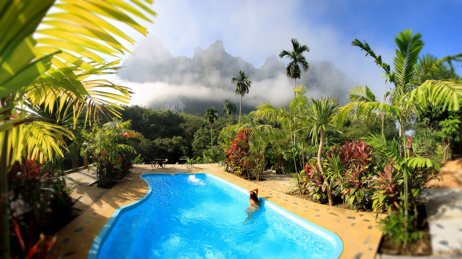  Elephant Hills, Thailand, The Elephant Camp Pool