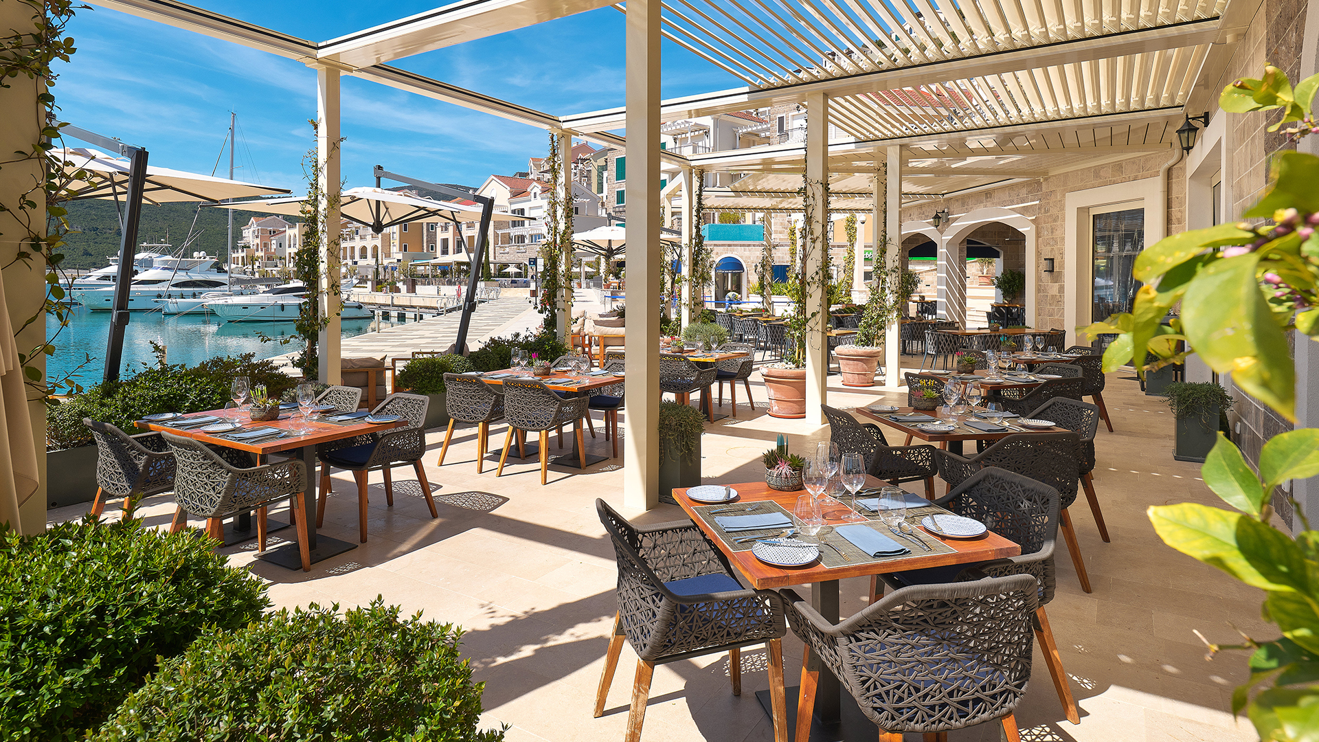 The Chedi Lustica Bay, Montenegro, The Spot Terrace