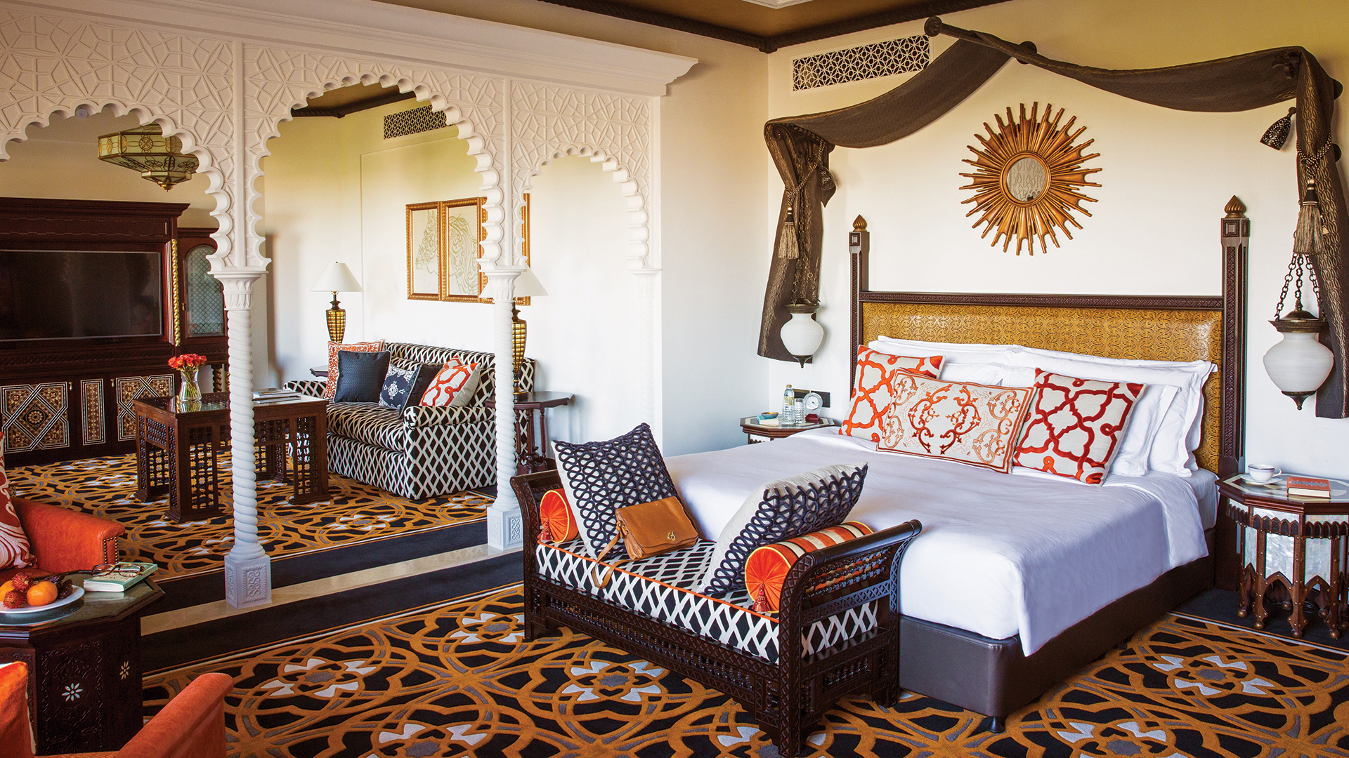 Indian Ocean, Arab Emirates, Dubai, Jumeirah Al Qasr, Junior Arabian Suite