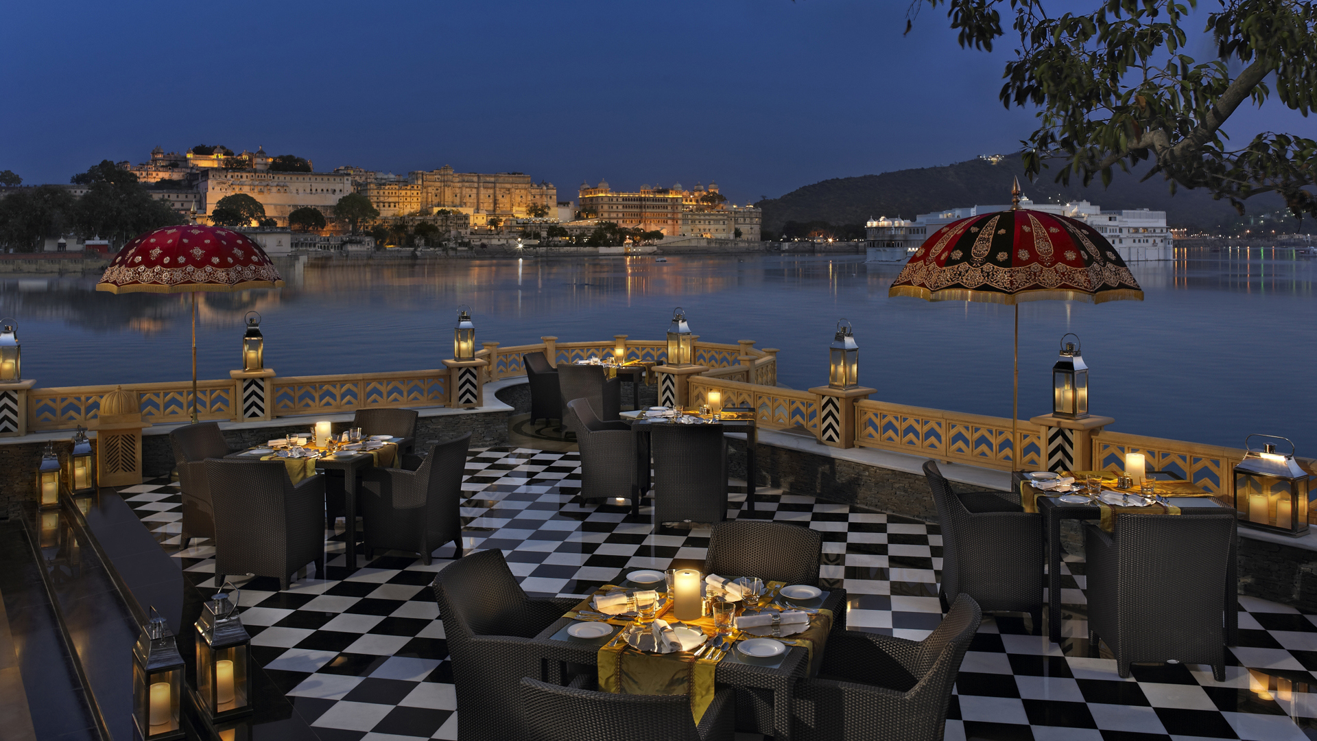 Worldwide, India, Leela udaipur, dining 
