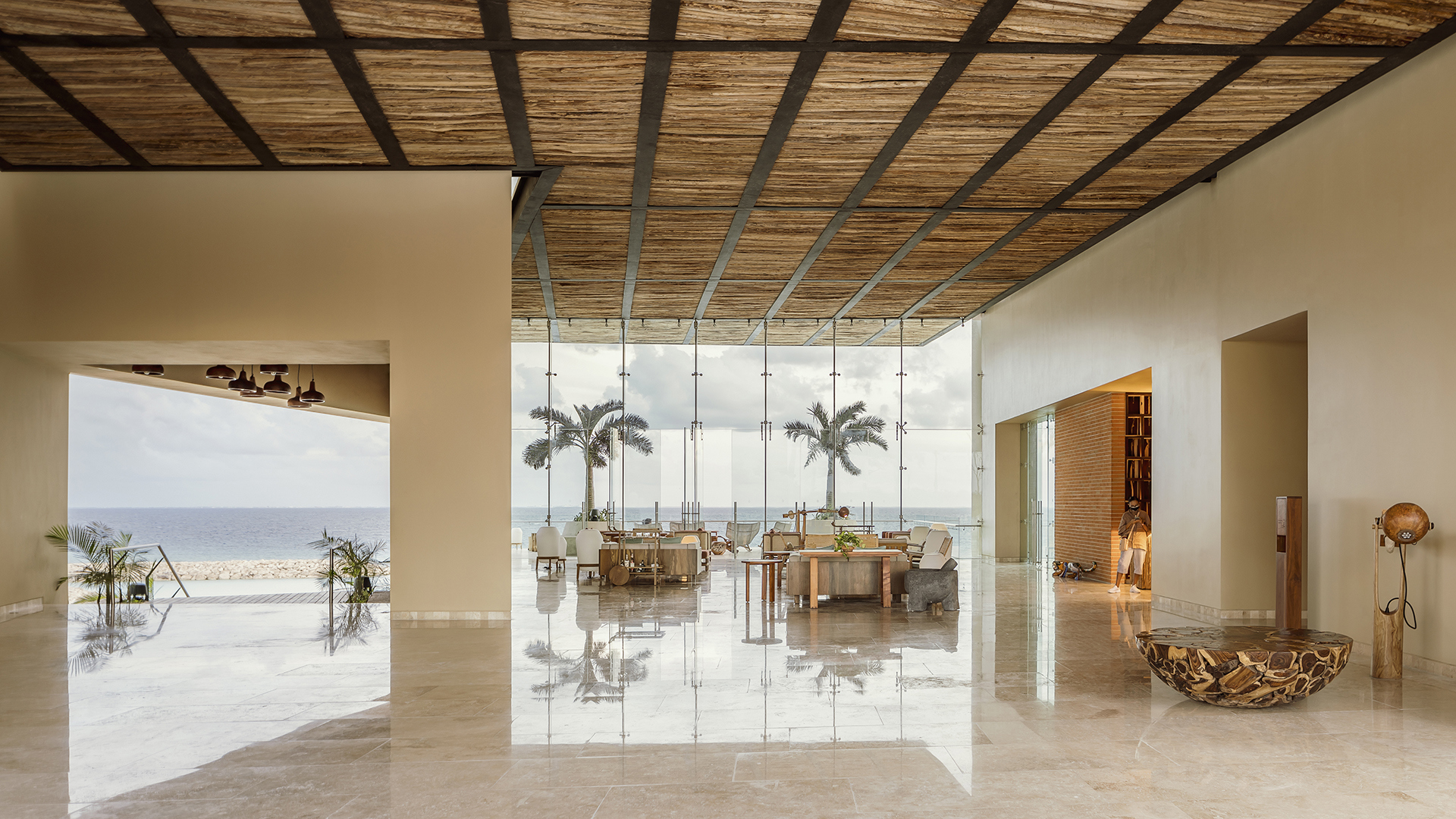 Caribbean, Mexico, Casa de la Playa, Lobby