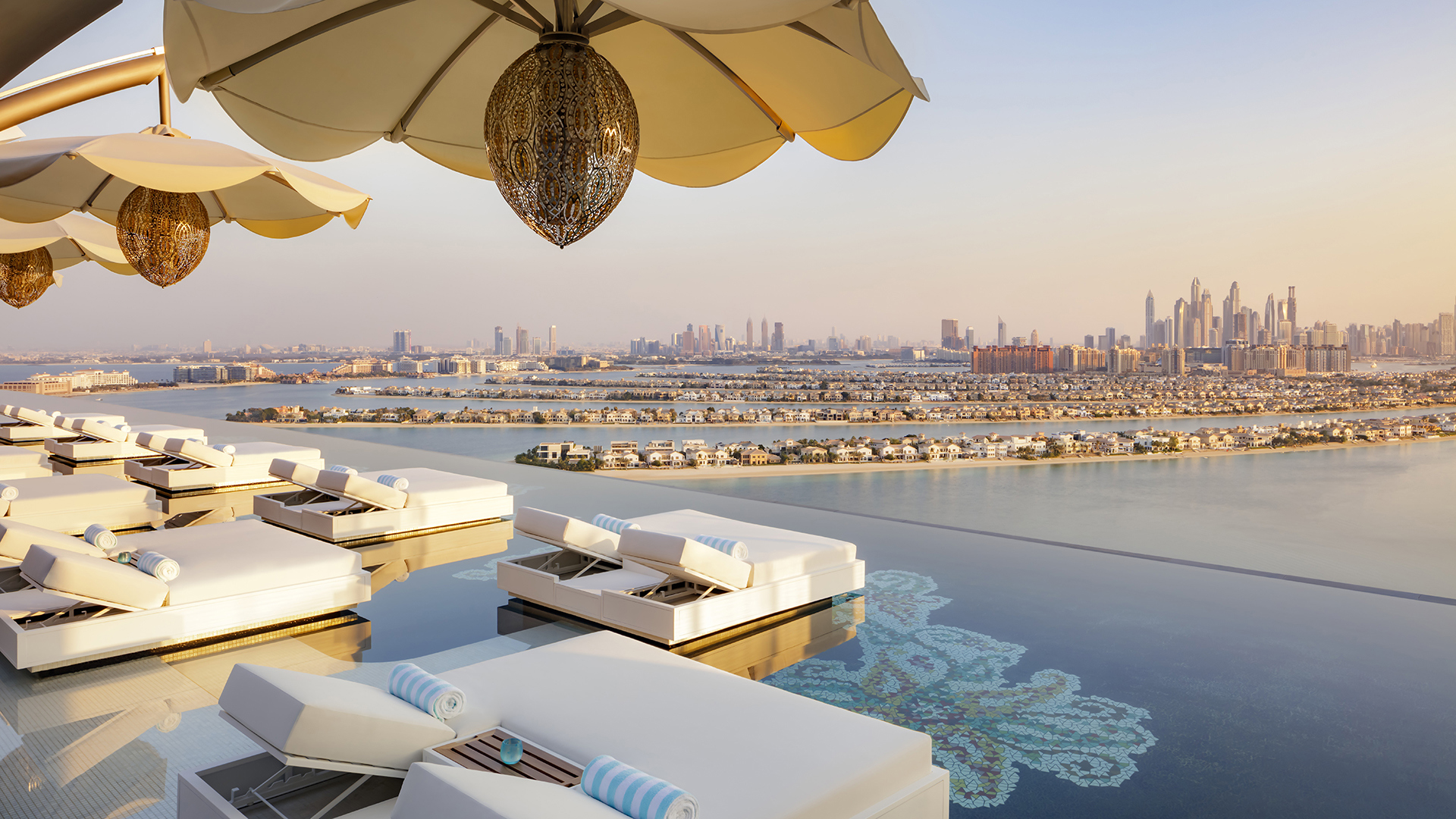 Indian Ocean & Arabia, Dubai, Atlantis The Royal, Cloud 22 Sunbed