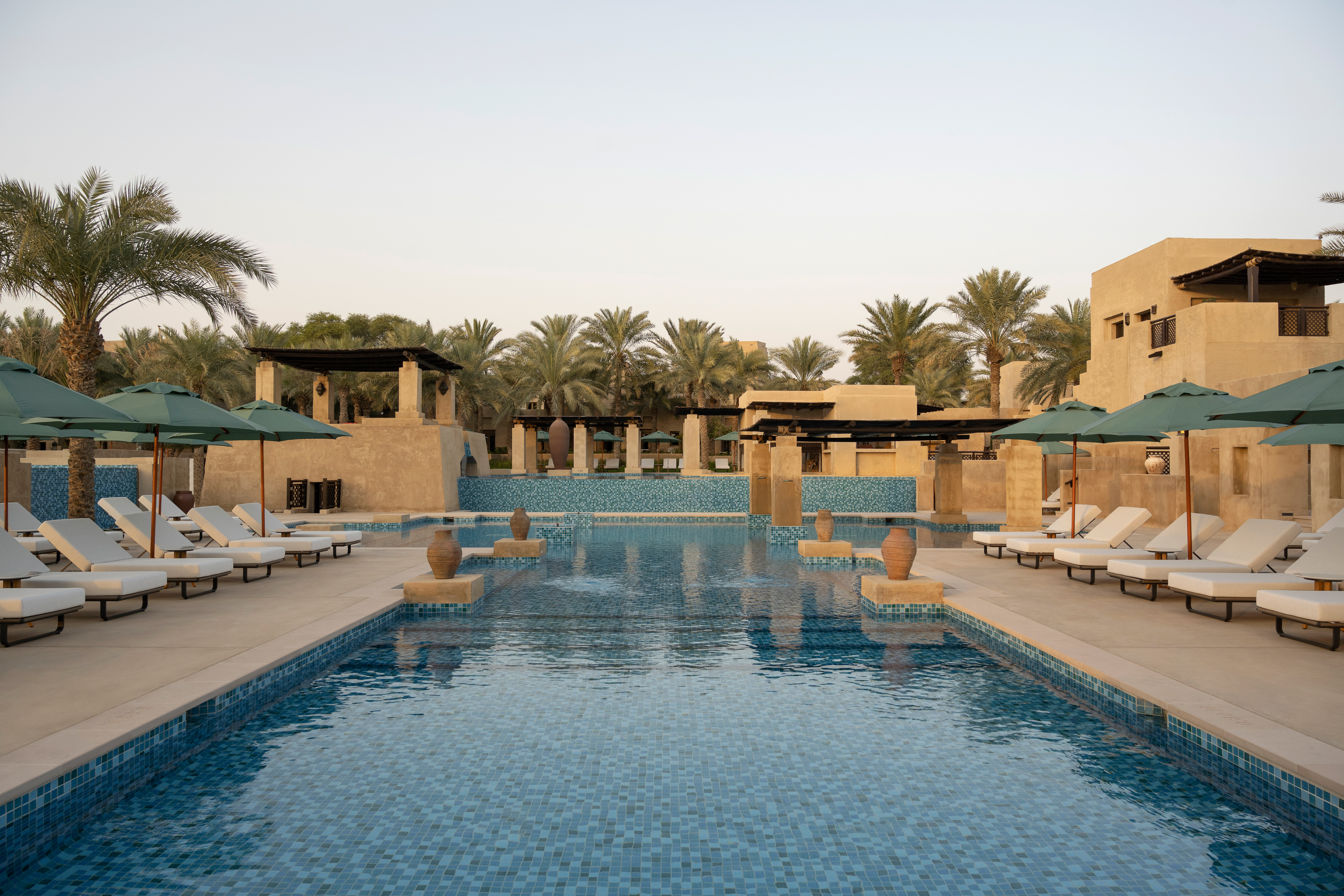 Middle East, Dubai, Bab Al Shams, Pool