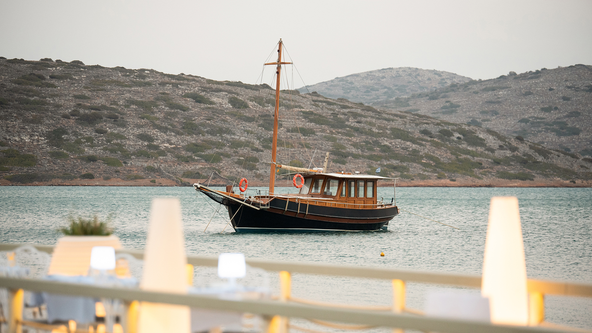 Europe, Greece, Crete, Domes of Elounda, Autograph Collection, Yacht