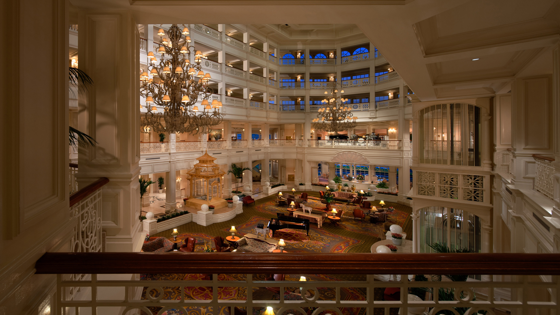  Luxury Florida Holidays, Disney’s Grand Floridian Resort & Spa®, Interior