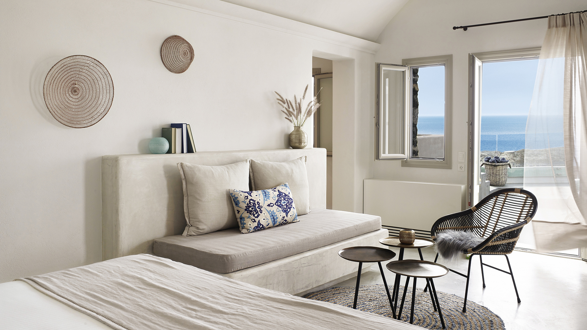 Europe, Greece, Santorini, Santo Pure Oia, Junior Suite Room