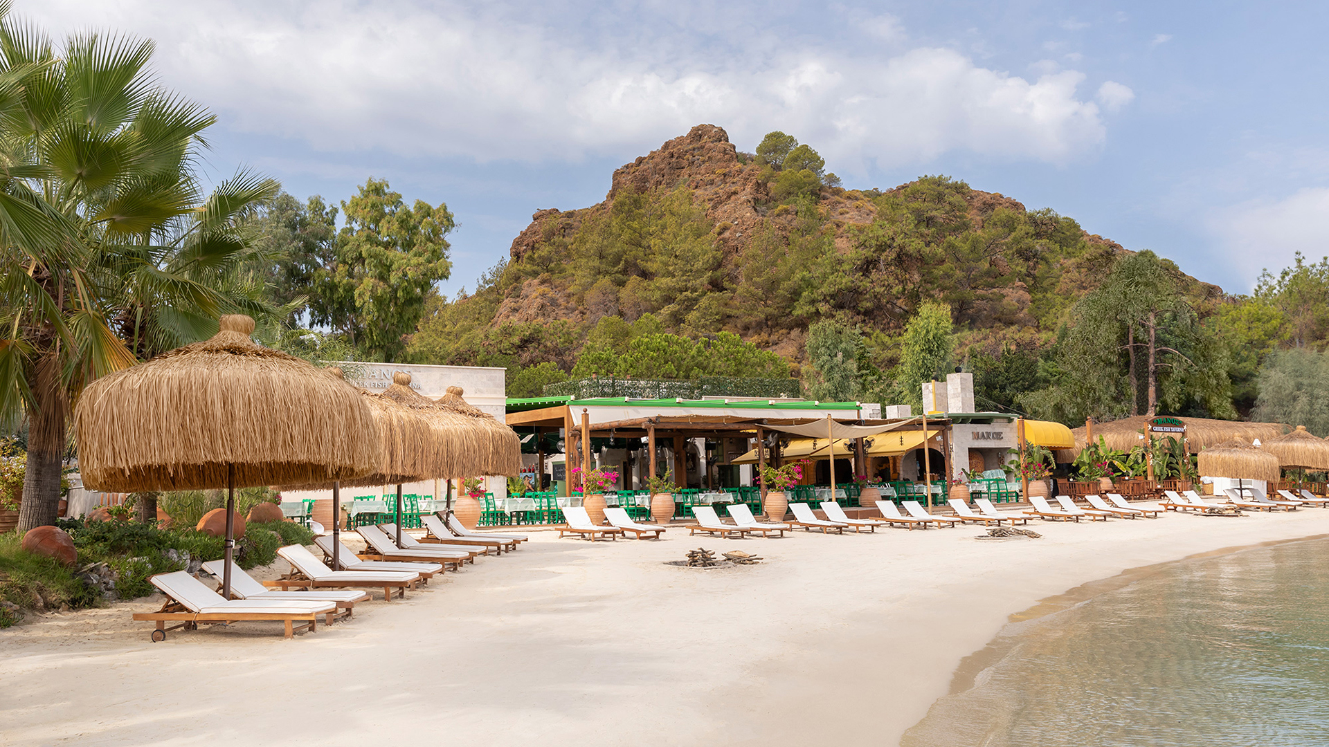 Europe, Turkey, D Maris Bay, Manos Beach