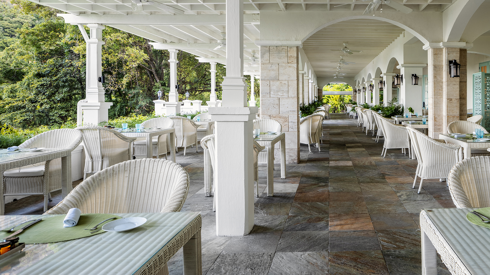 Caribbean, St Lucia, Sugar Beach, Dining