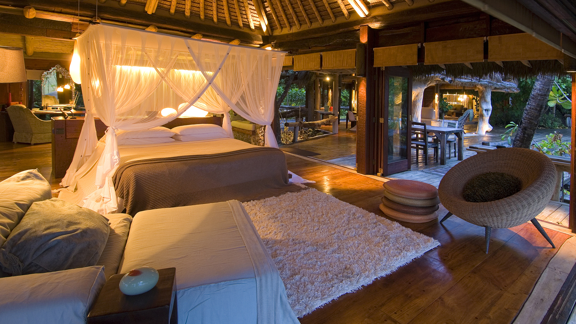 Indian ocean, Seychelles, North island, Bedroom