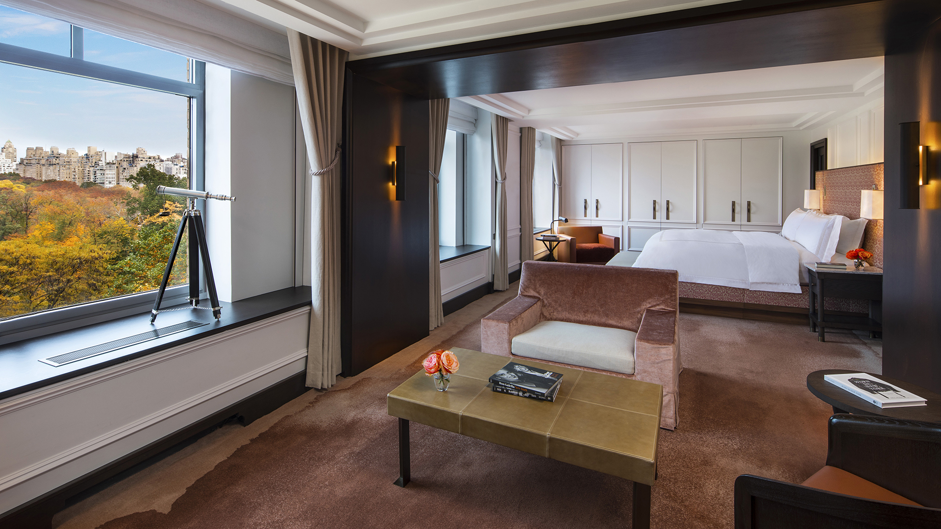  North america & canada, New york, Ritz-carlton central park, The Presidential Suite Bedroom