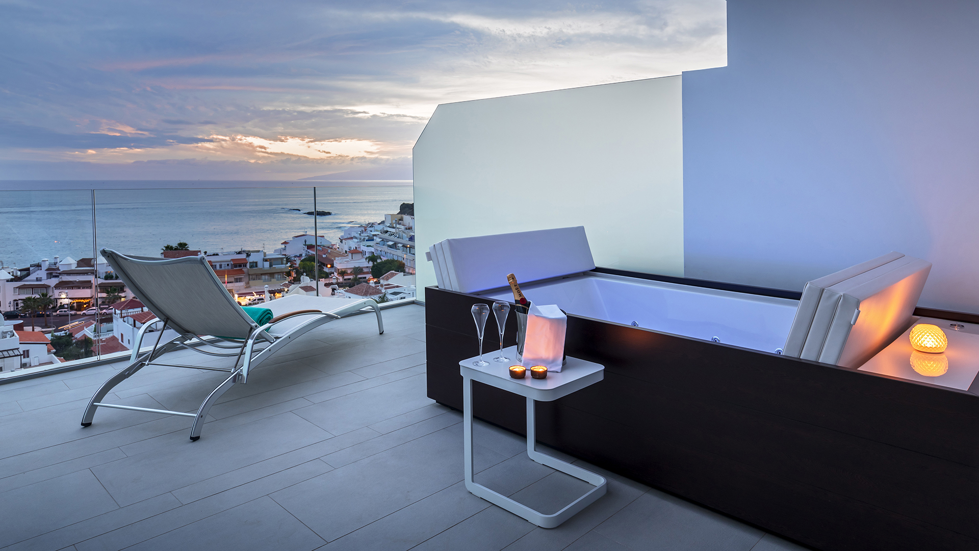 Europe, Spain, Tenerife, Royal Hideaway Corales, Beach Suite Balcony