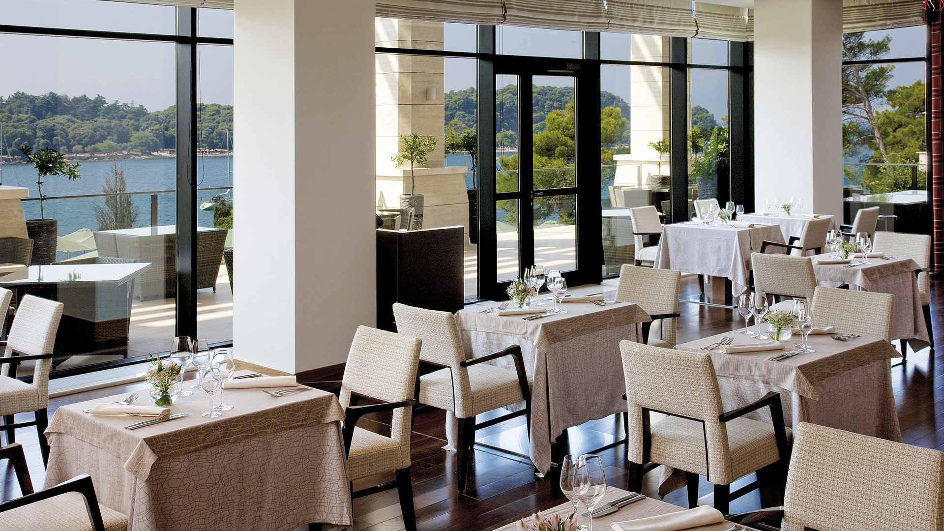 Europe, Croatia, Hotel Monte Mulini, Dining