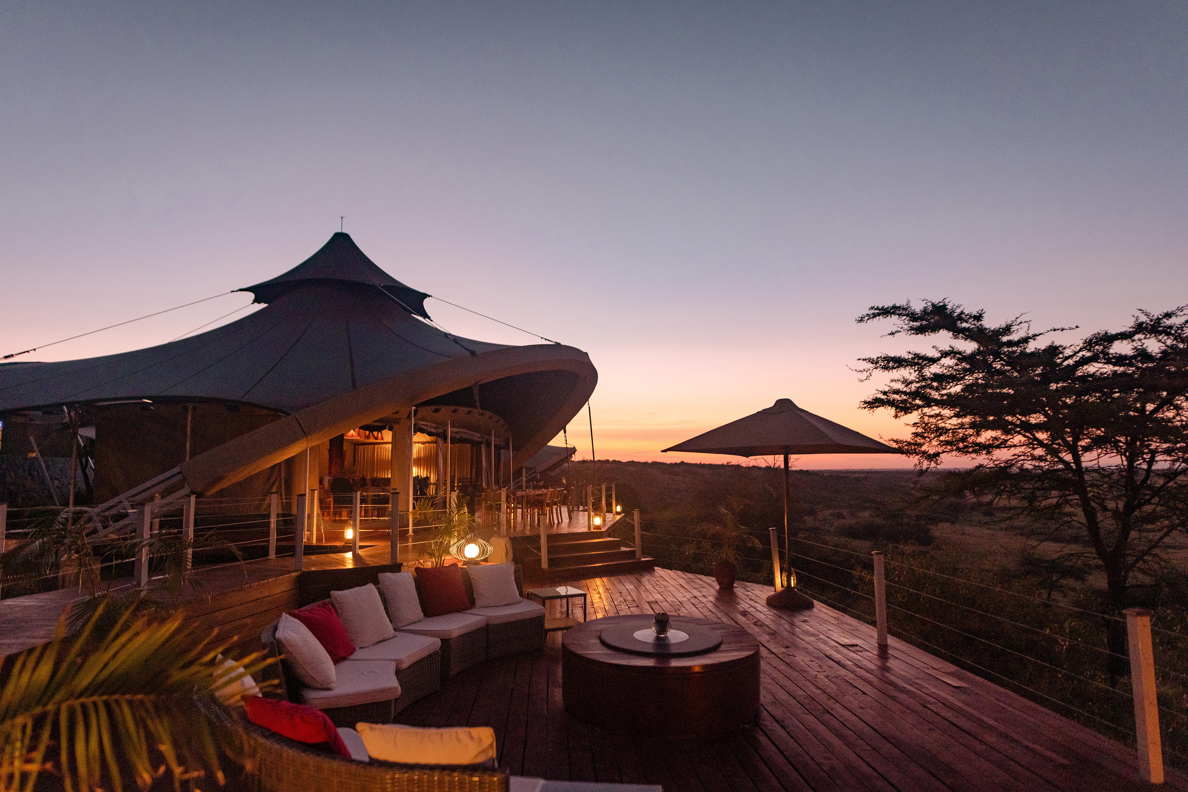  Africa, Luxury Kenya Holidays, Mahali Mzuri, Tent Terrace