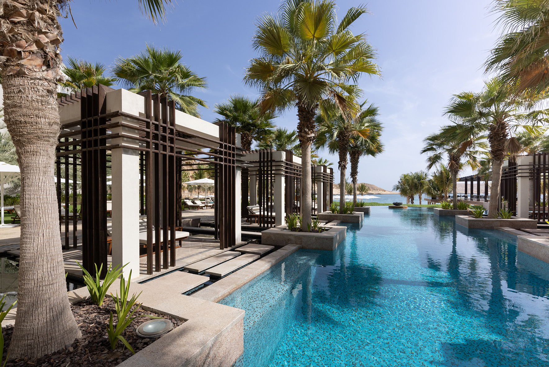 Arabia, Oman, Jumeirah Muscat Bay, Zuka Pool 