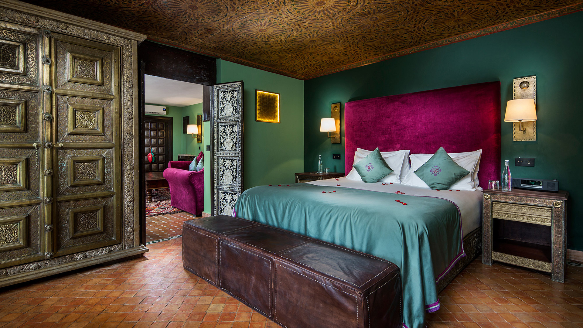 Europe & North Africa, Morocco, Kasbah Tamadot, Deluxe Suite