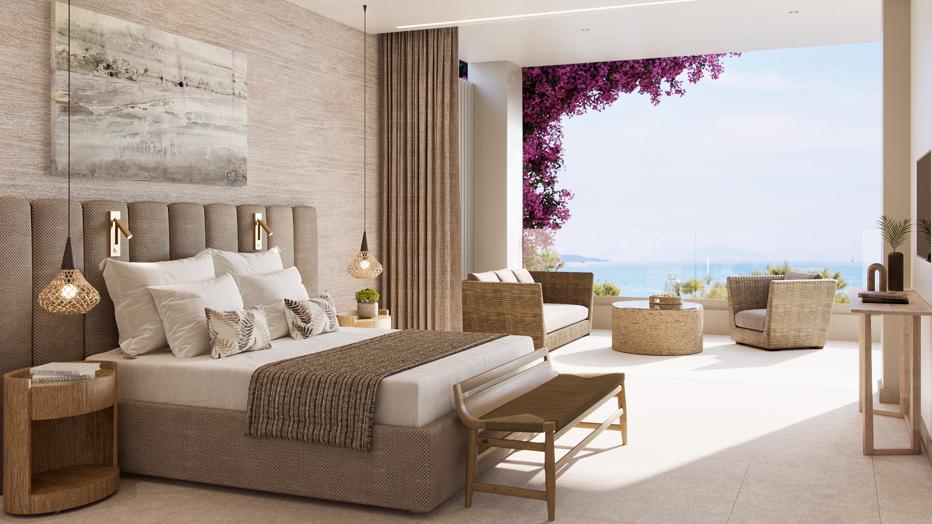 Deluxe One Bed Suite Balcony