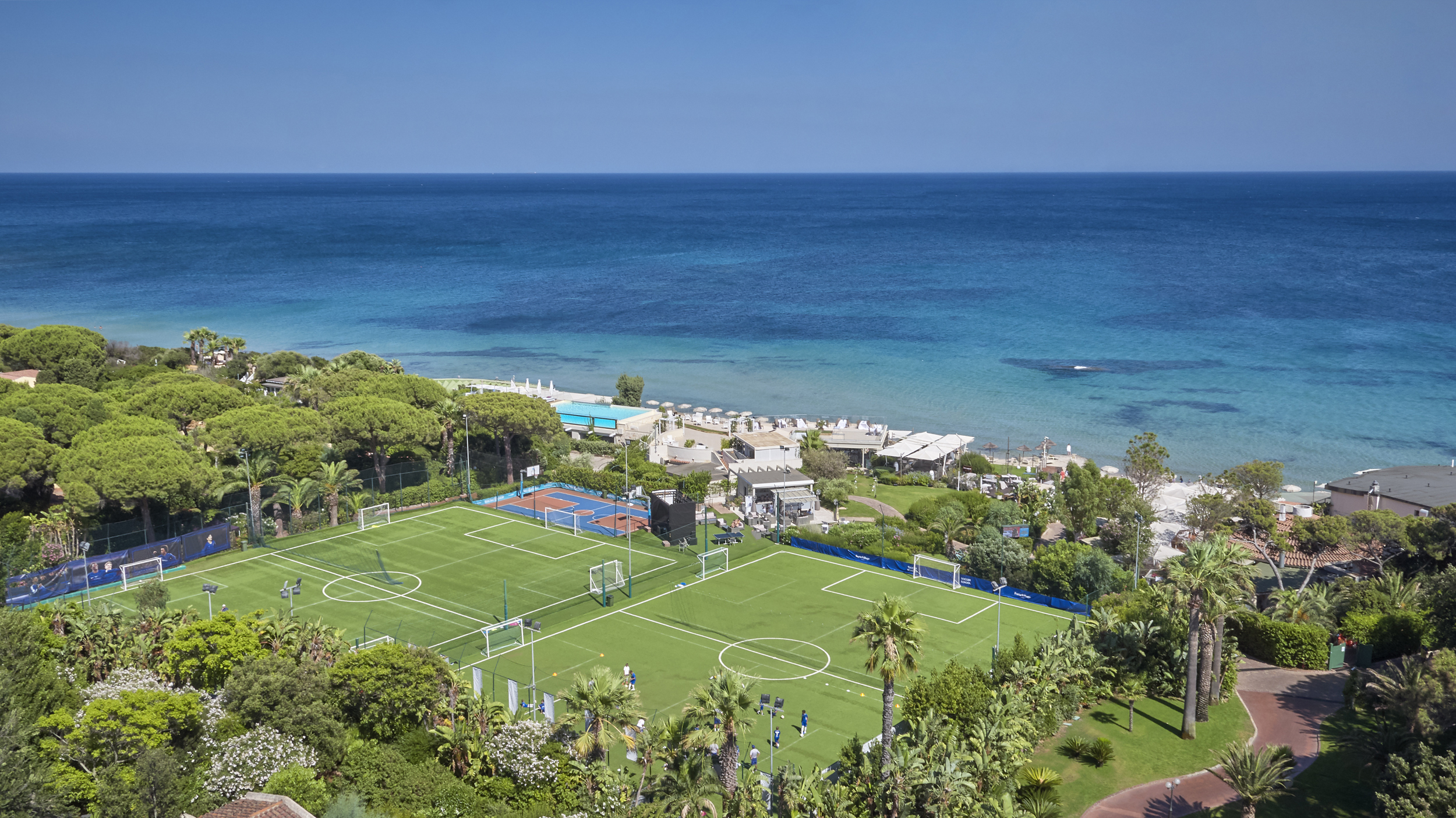Europe, Italy, Sardinia, Forte Village - Bouganville, Football Academy