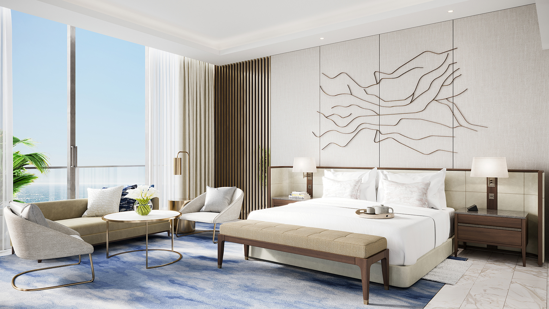 Indian Ocean & Arabia, Dubai, Atlantis, The Royal, Skypool Villa Bedroom