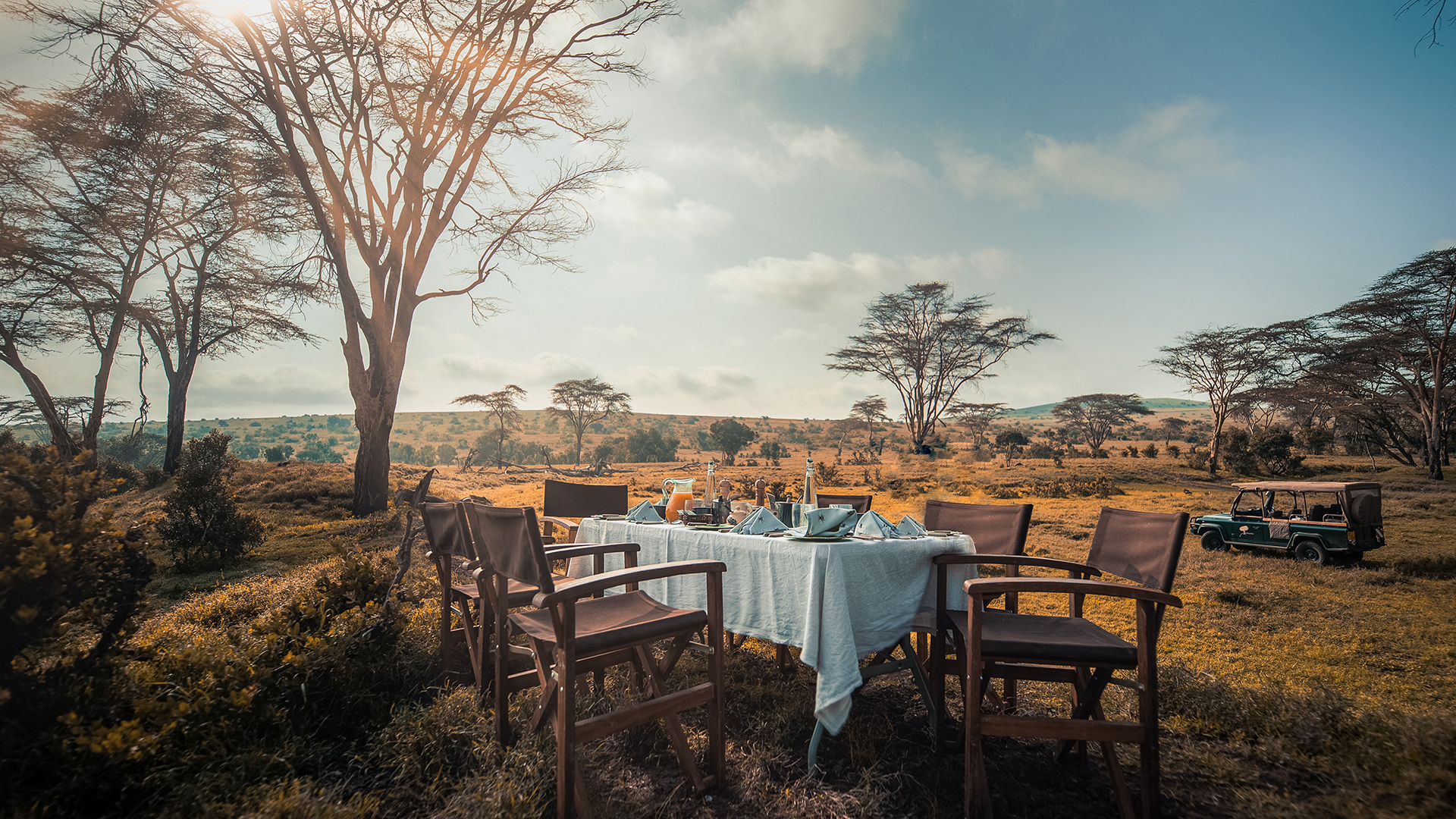  Africa, Kenya, Lengishu, Bush Breakfast