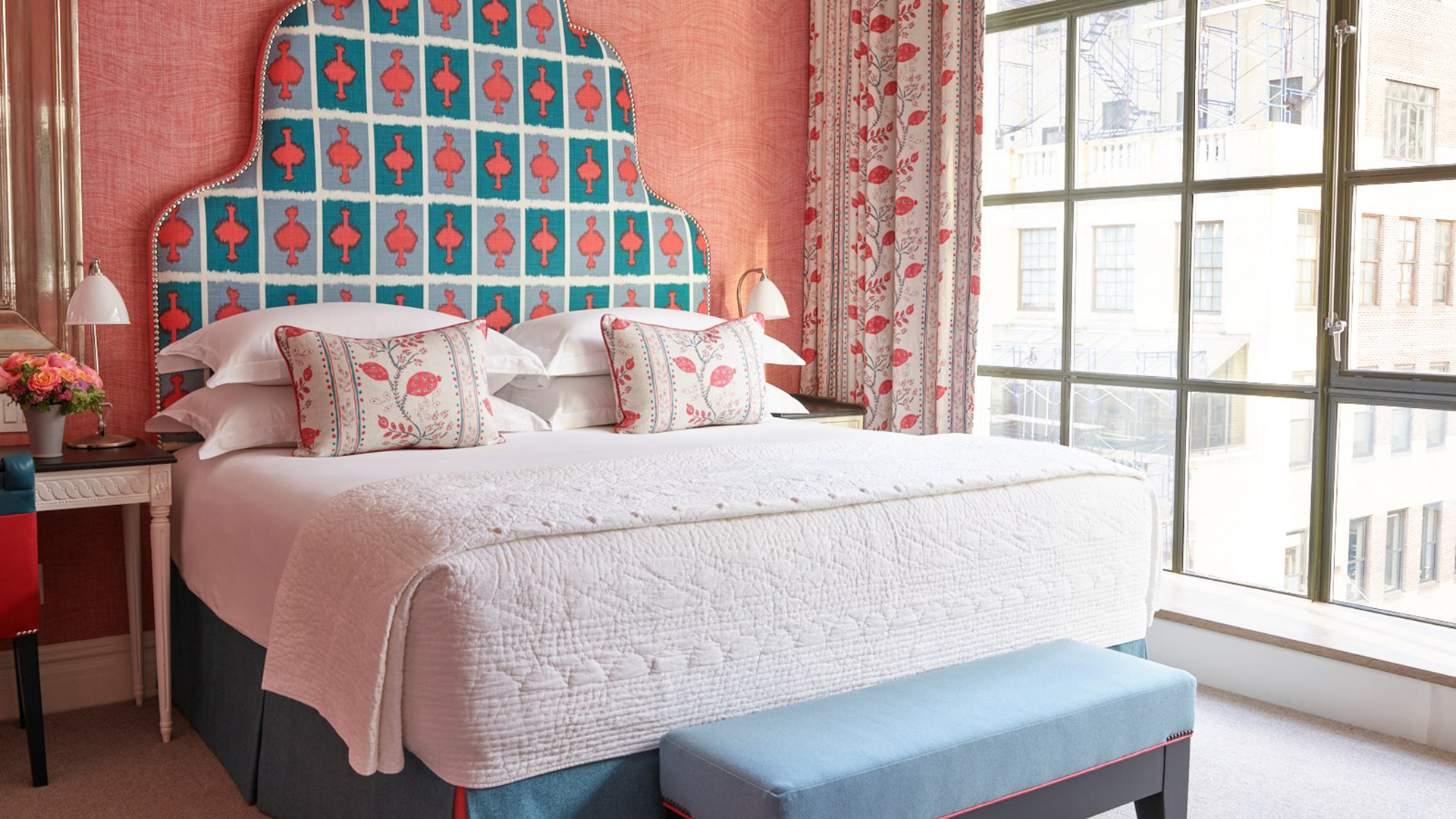 North America, New York, The Whitby Hotel, Deluxe Top Floor Bedroom