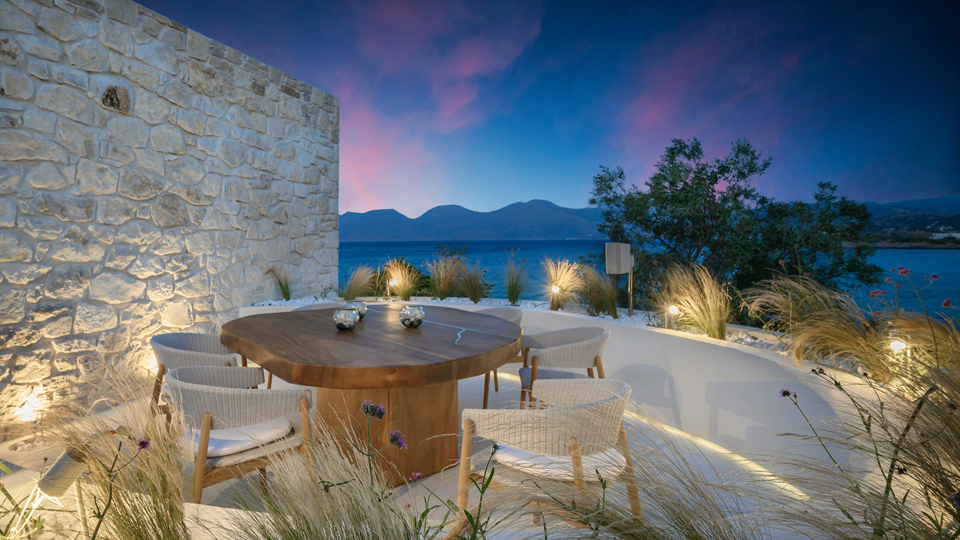 Europe, Greece, Crete, The Island Concept, Private Dinner Rotonda