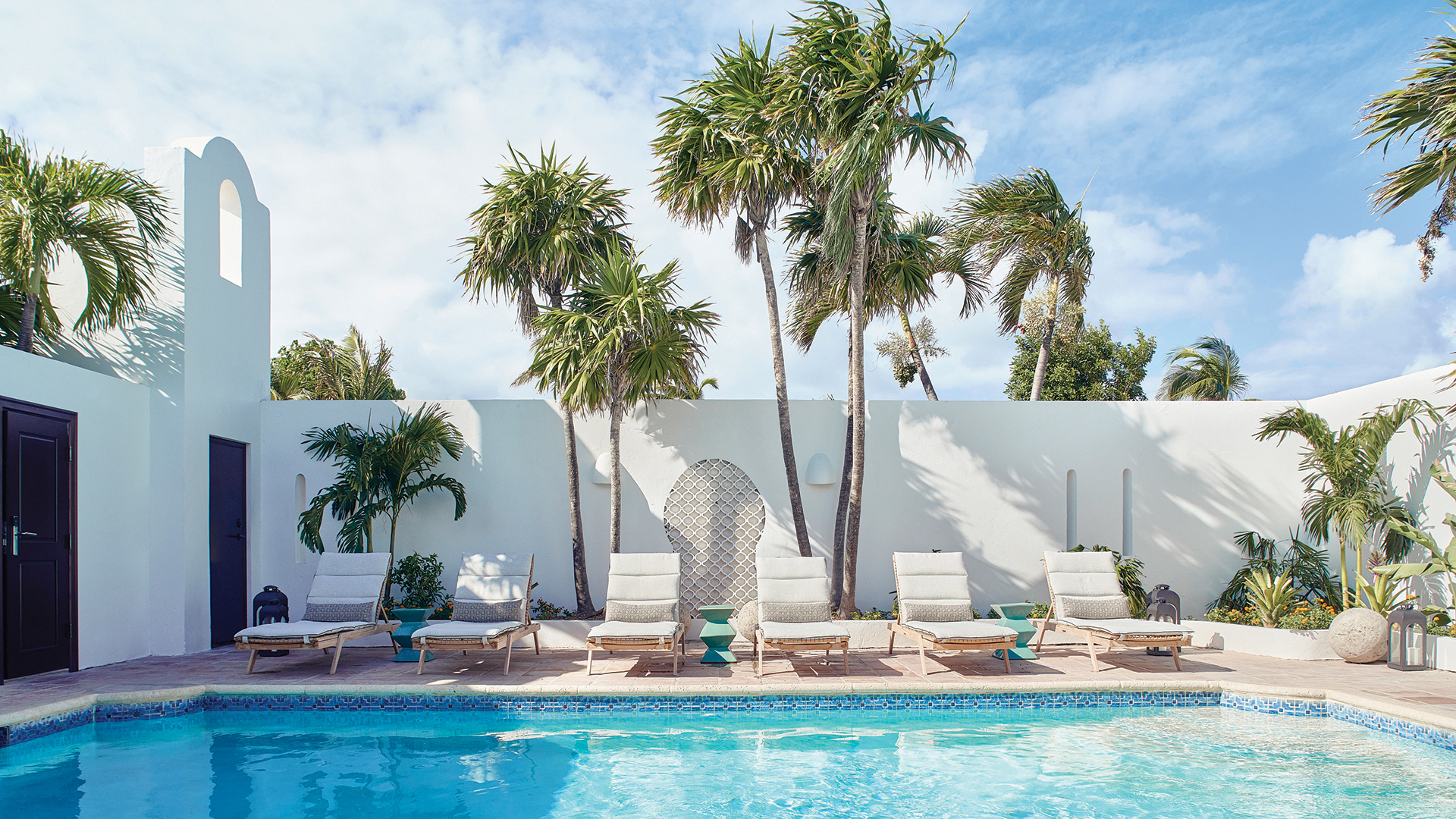 Caribbean, Anguilla, Cap Juluca A Belmond Hotel Anguilla, Spa Pool