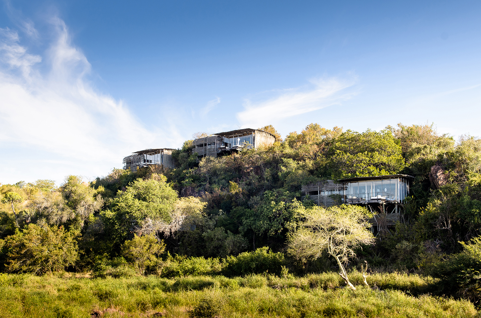 Africa, South Africa, Lebombo Lodge at Singita Private Game Reserve, Exterior