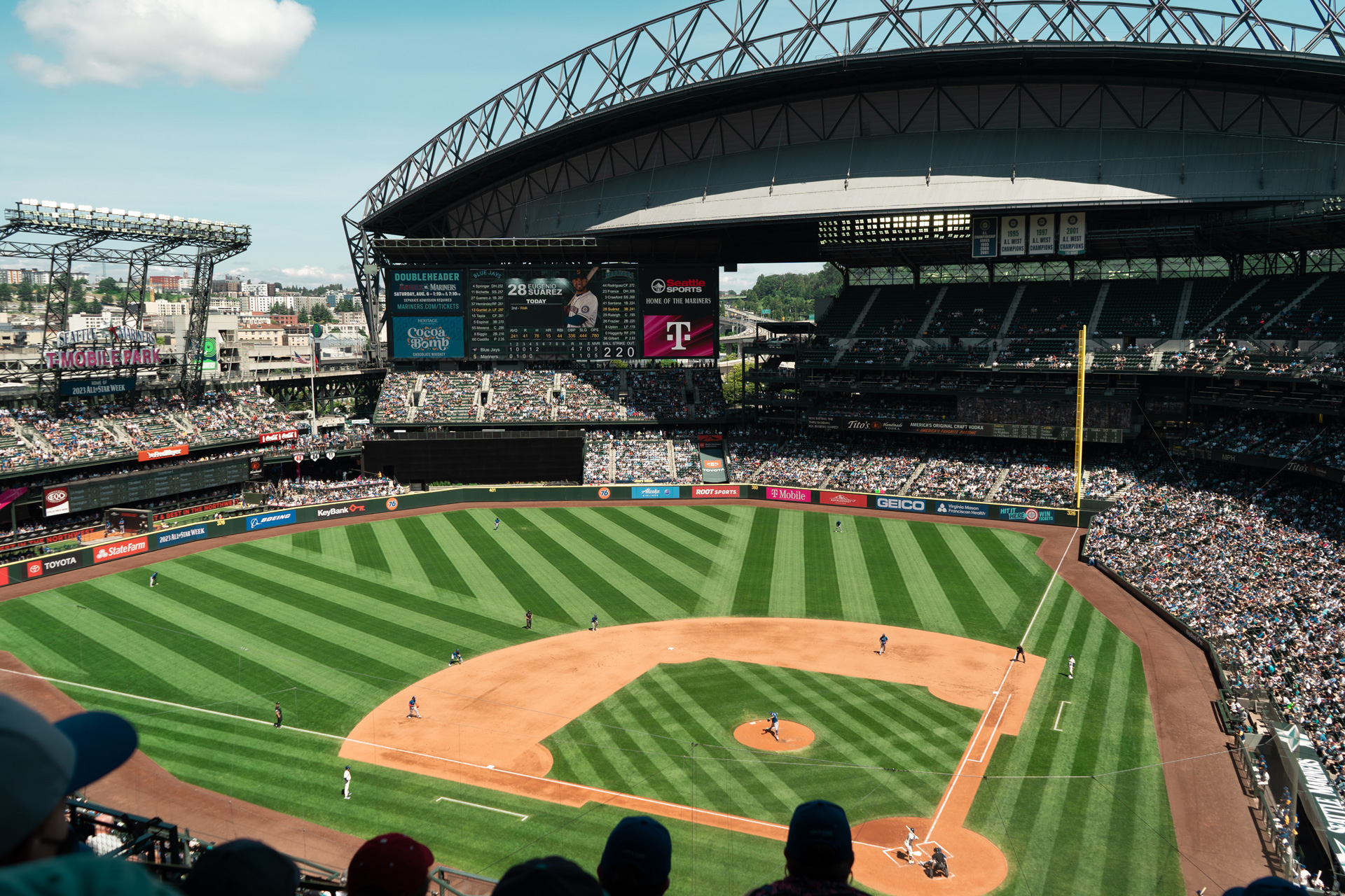 T-Mobile Park baseball stadium in Seattle