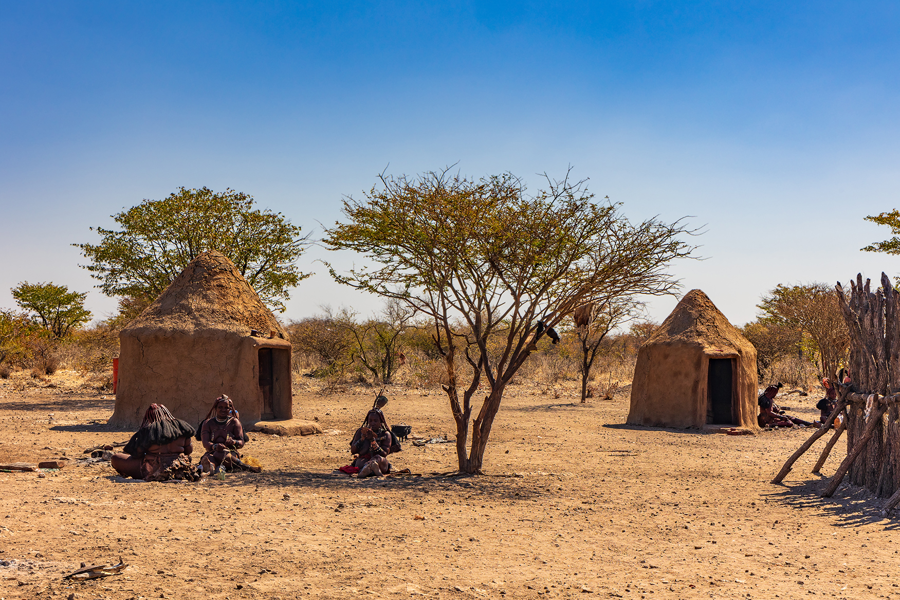 Africa, Namibia, Himba Community 