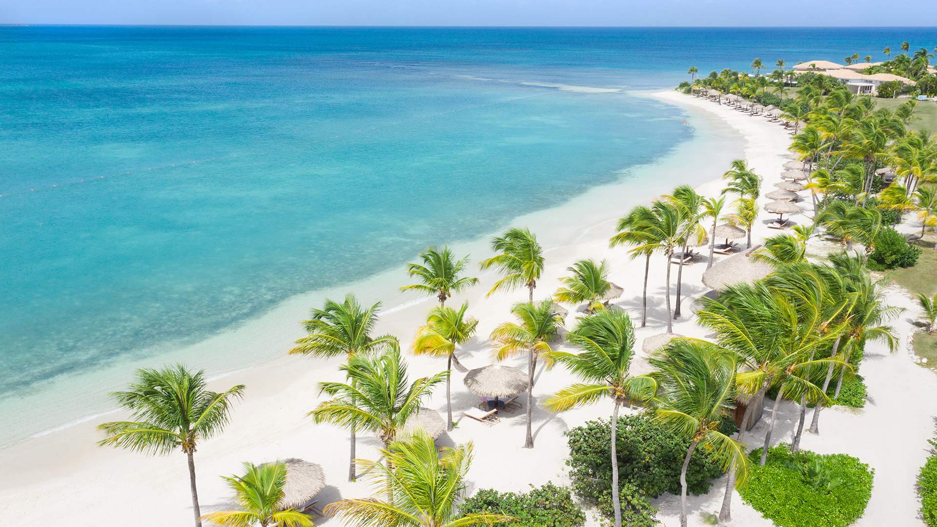 Caribbean, Antigua, Jumby Bay, Jumby Beach
