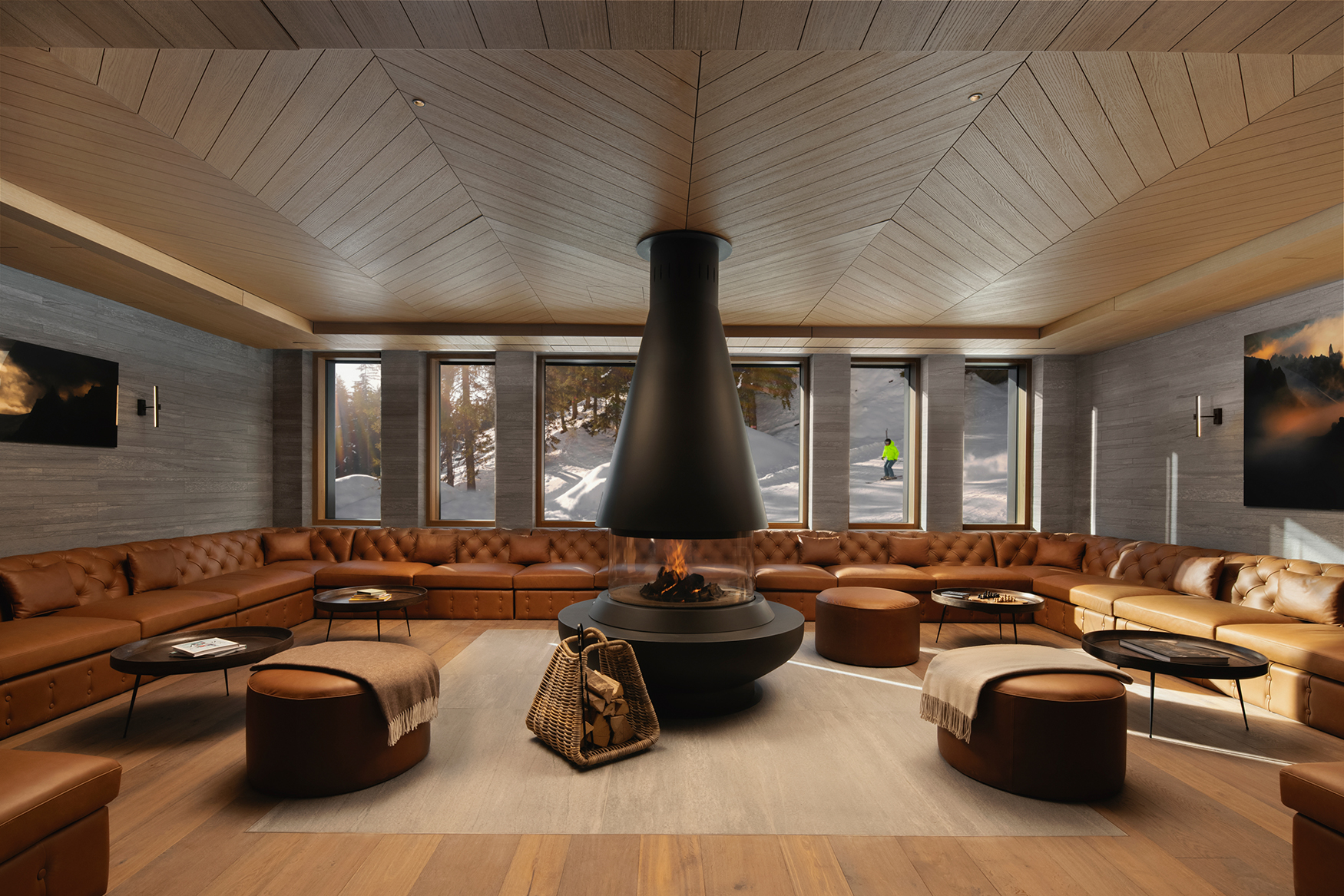 Ski & Snow, Europe, Switzerland, Crans-Montana, Six Senses Crans-Montana, Alpine Lounge 