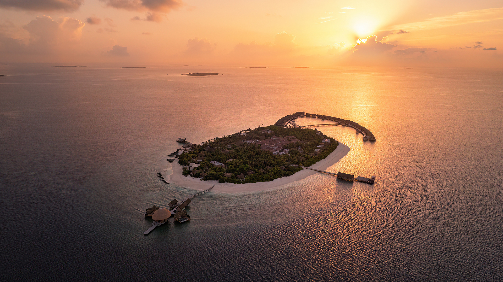 Indian Ocean, Maldives, JOALI BEING, Aerial
